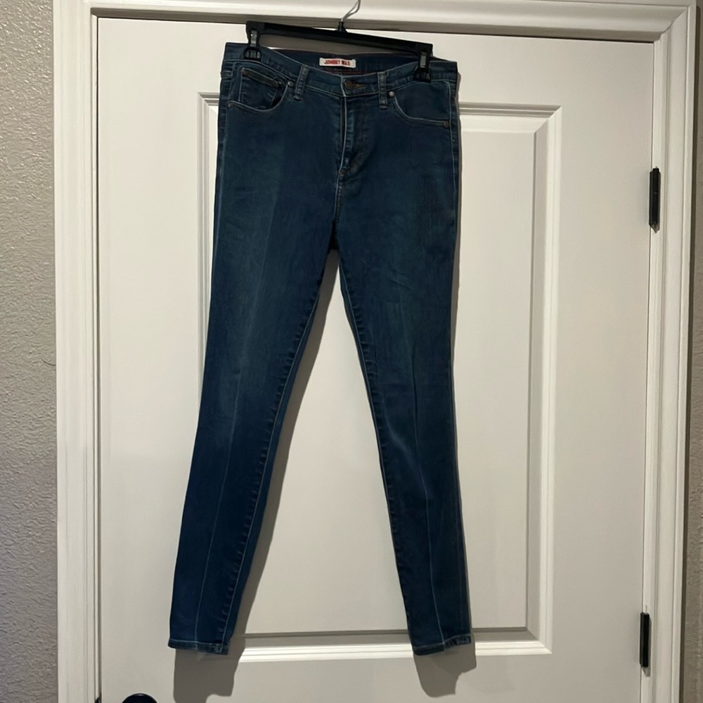 Johnny Was Women's Skinny Blue Jeans-Size 27-GUC